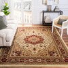 Safavieh Lyndhurst Heriz 12 x 18 Ivory/Red Indoor Floral/Botanical Oriental Area Rug