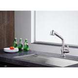 ANZZI Del Moro Oil Rubbed Bronze 1-Handle Deck-Mount Pull-Out Kitchen Faucet, KF-AZ203ORB