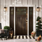 Lockly Model-S Satin Nickel Single-Cylinder Deadbolt Smart Lock with Hack-proof Touchsreen Keypad and Mobile App Control