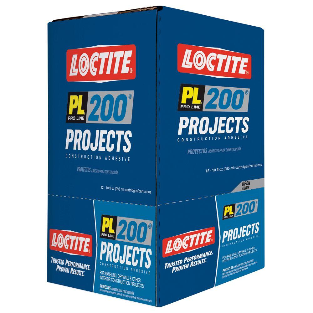Loctite PL 200 Projects Construction Adhesive 10 oz