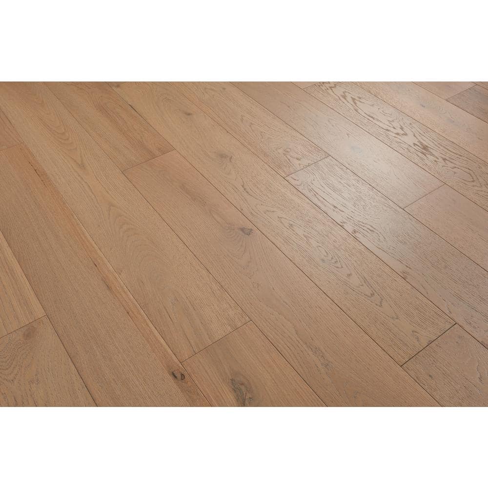 Bruce Time Honored Tuscan Breeze Wh Oak 3/8 in. T x 6.5 in. W T+G Wire Brushed Engineered Hardwood Flooring (32.11 sq.ft./ctn)