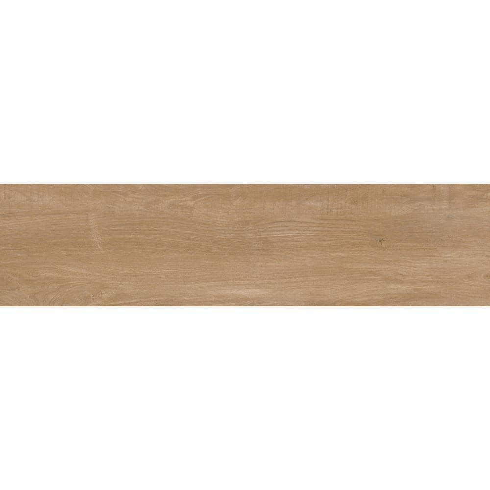 MSI Lukas Brown 12 in. x 48 in. Matte Porcelain Paver Tile (2 pieces/8 sq. ft./Case)