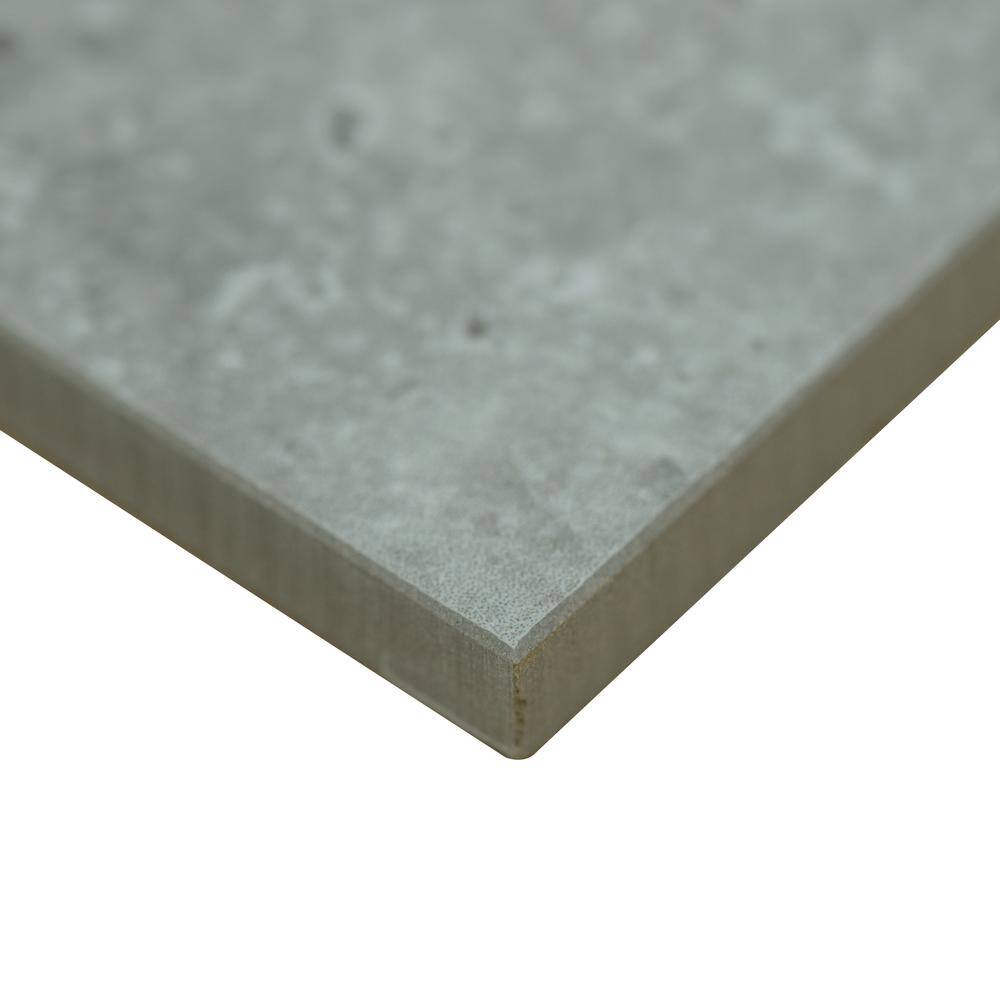 MSI Lunar Silver 2 cm. x 24 in. x 48 in. Matte Porcelain Stone Look Paver Tile (56 sq. ft. / pallet)