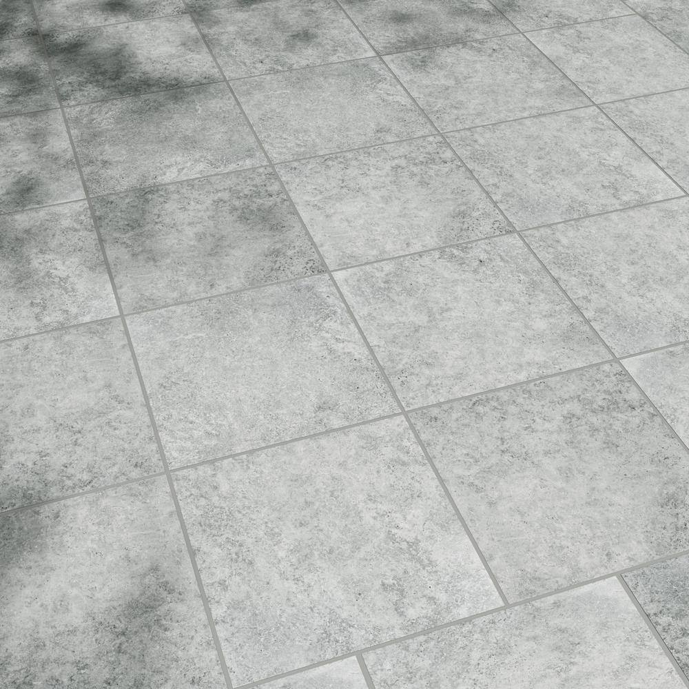 MSI Lunar Silver 2 cm. x 24 in. x 24 in. Matte Porcelain Stone Look Paver Tile (8 sq. ft./Case)