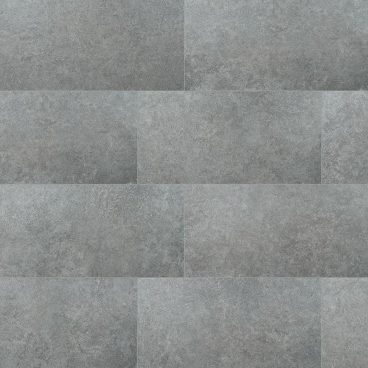 MSI Lunar Silver 2 cm. x 24 in. x 24 in. Matte Porcelain Stone Look Paver Tile (8 sq. ft./Case)