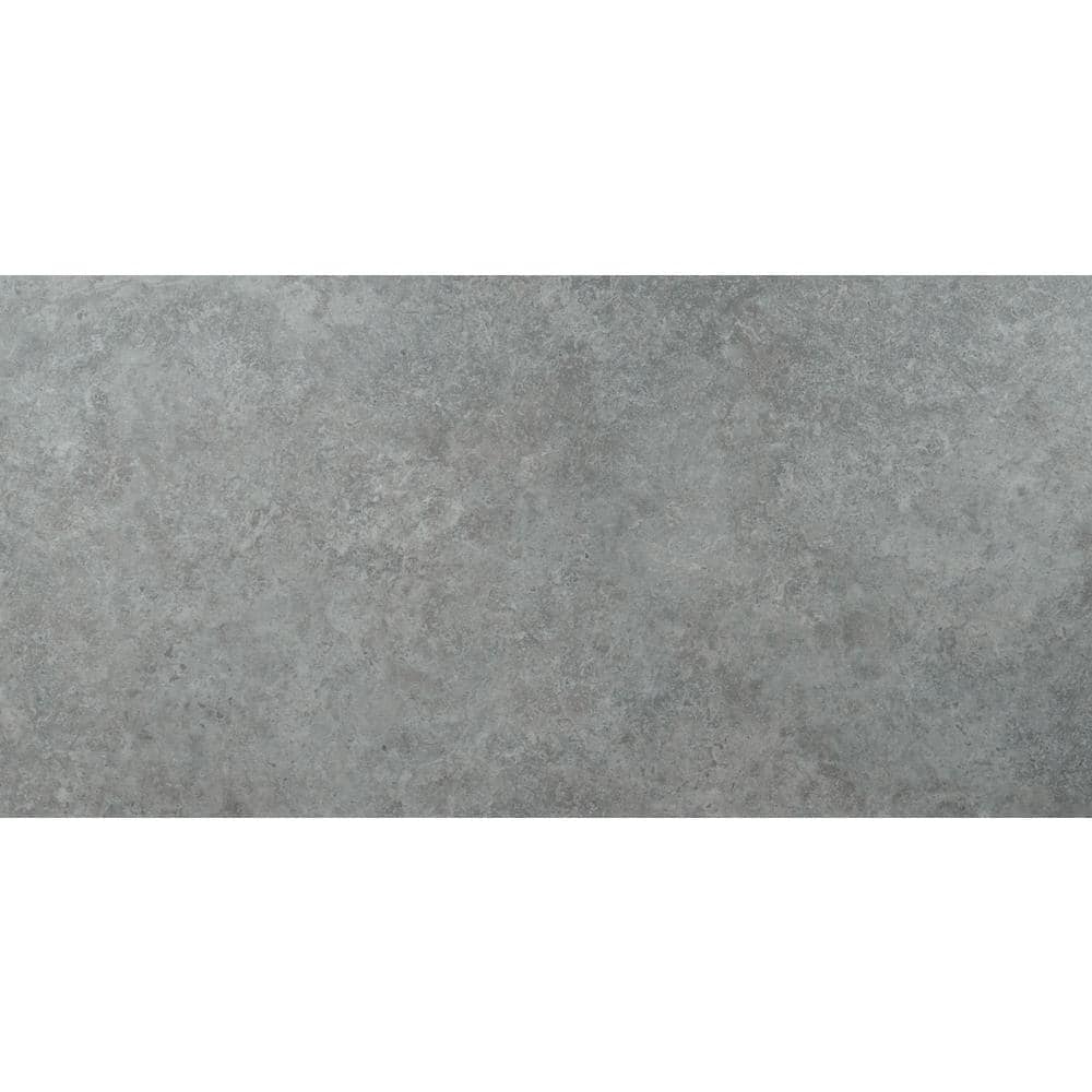 MSI Lunar Silver 2 cm. x 24 in. x 24 in. Matte Porcelain Stone Look Paver Tile (8 sq. ft./Case)