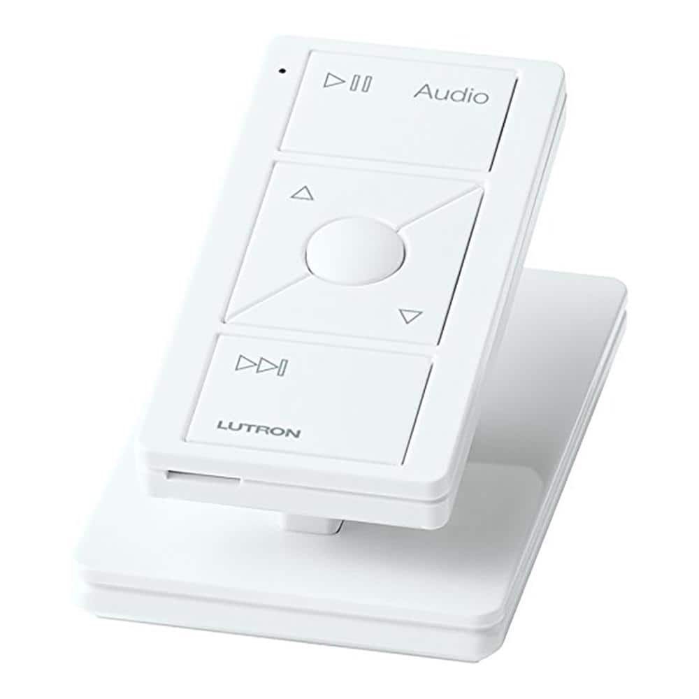 Lutron Pico Smart Remote for Audio, Works with Sonos, White (PJ2-3BRL-GWH-A02)