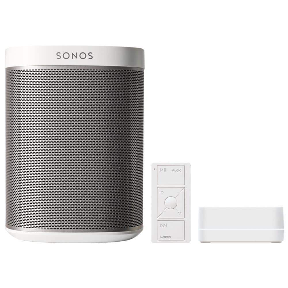 Lutron Pico Smart Remote for Audio, Works with Sonos, White (PJ2-3BRL-GWH-A02)