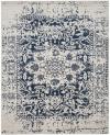 Safavieh Madison Nord 2 x 12 Cream/Navy Indoor Distressed Overdyed Vintage Runner Rug