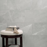 MSI Madison Celeste 12 in. x 24 in. Polished Porcelain Stone Look Floor and Wall Tile (16 sq. ft./Case)