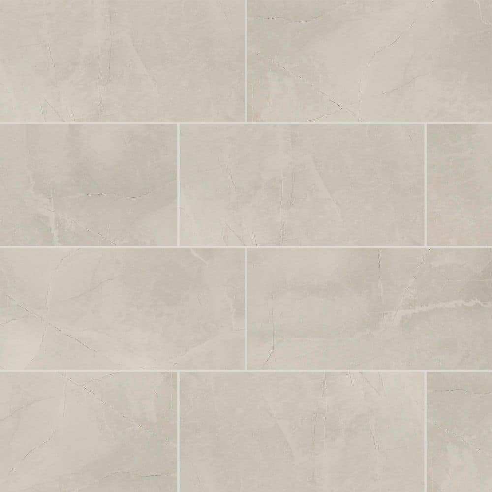 Madison Luna 24 in. x 48 in. Polished Floor and Wall Porcelain Tile (16 sq. ft./Case)