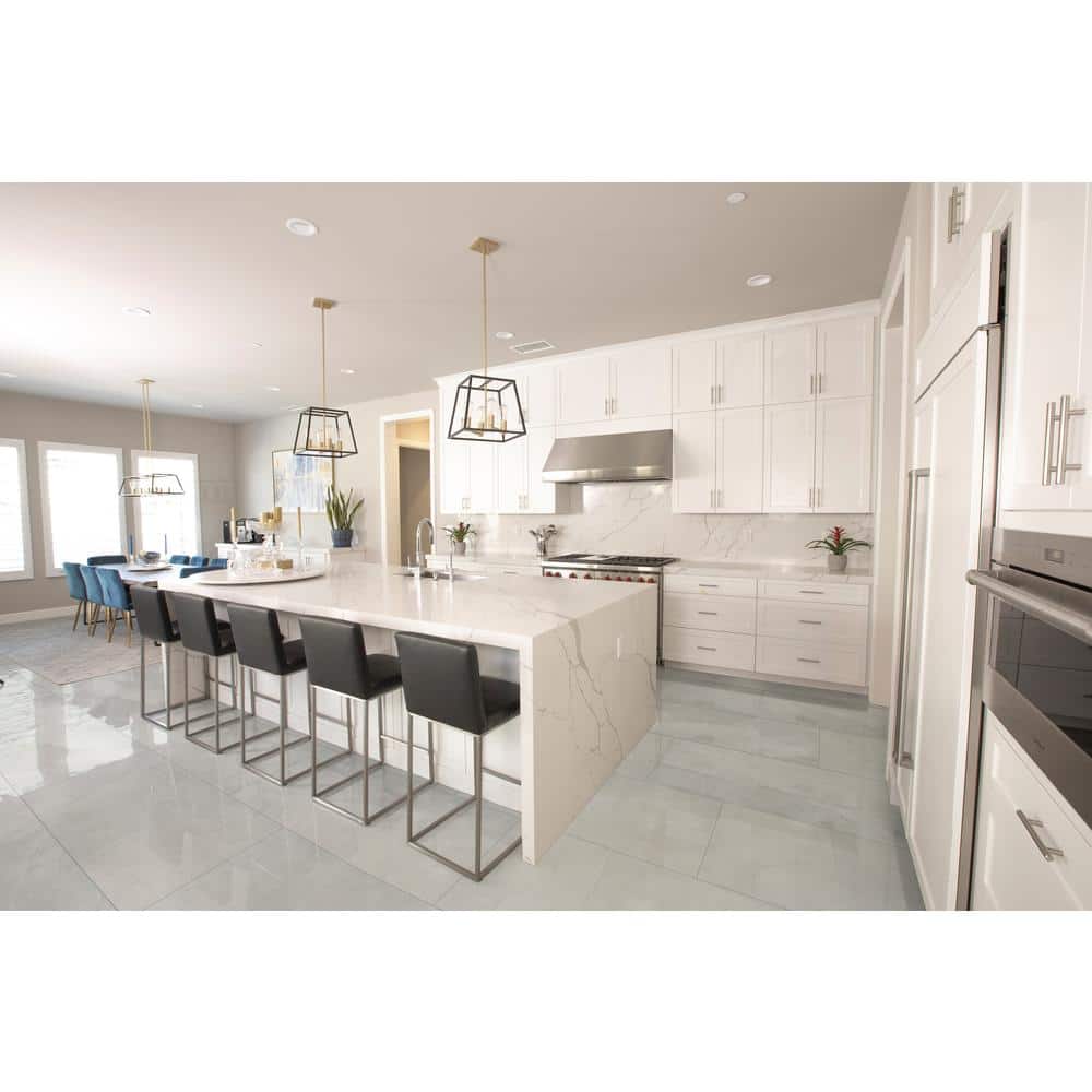 Madison Luna 24 in. x 48 in. Polished Floor and Wall Porcelain Tile (16 sq. ft./Case)