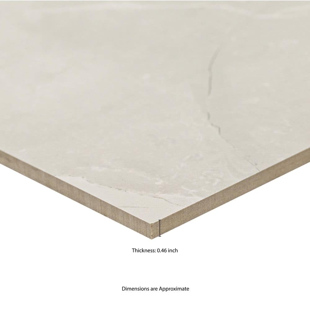 Madison Luna 24 in. x 48 in. Polished Floor and Wall Porcelain Tile (16 sq. ft./Case)