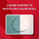 Magic 5 in. Round Wall Patch and Guard in White