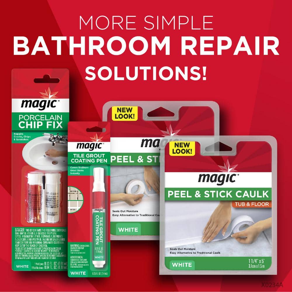 Magic 5 in. Round Wall Patch and Guard in White