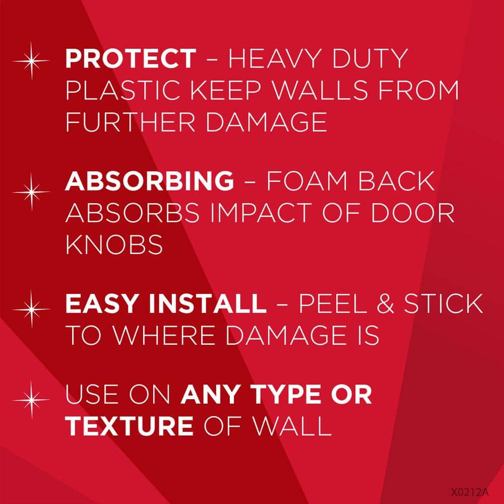 Magic 5 in. Round Wall Patch and Guard in White