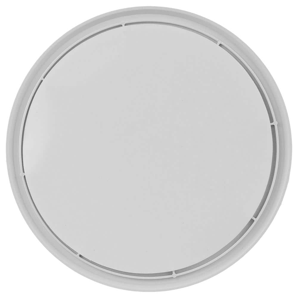 Magic 5 in. Round Wall Patch and Guard in White