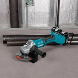 Makita 18V 5.0Ah X2 LXT Lithium‑Ion (36V) Brushless Angle Grinder Kit