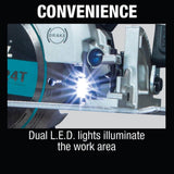 Makita 18V 6-1/2 in. LXT Sub-Compact Lithium-Ion Brushless Cordless Circular Saw (Tool Only)