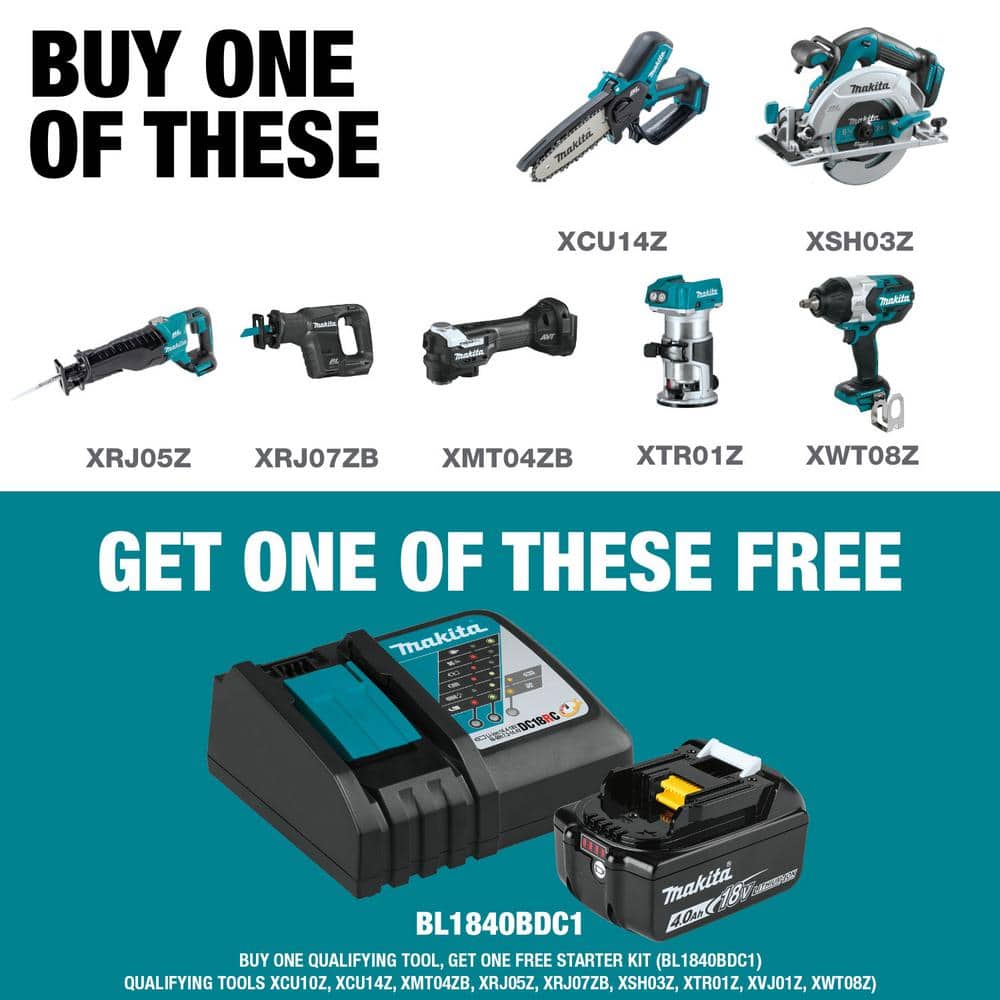 Makita 18V LXT Lithium-Ion Brushless Cordless 6 in. Chain Saw (Tool Only)