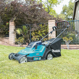 Makita 18V X2 (36V) LXT Cordless 17 in. Residential Lawn Mower Kit (5.0Ah) with 18V LXT Grass Shear, Tool Only