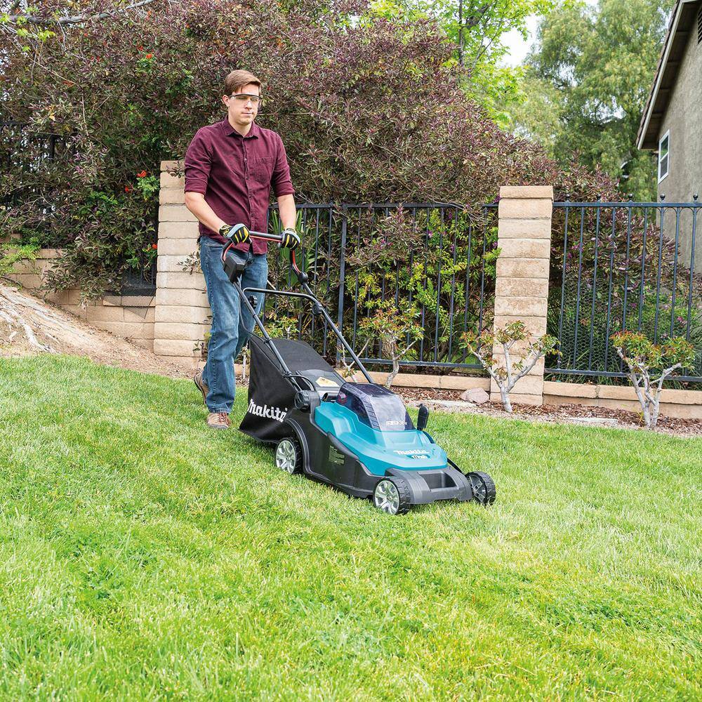 Makita 18V X2 (36V) LXT Cordless 17 in. Residential Lawn Mower Kit (5.0Ah) with 18V LXT Grass Shear, Tool Only