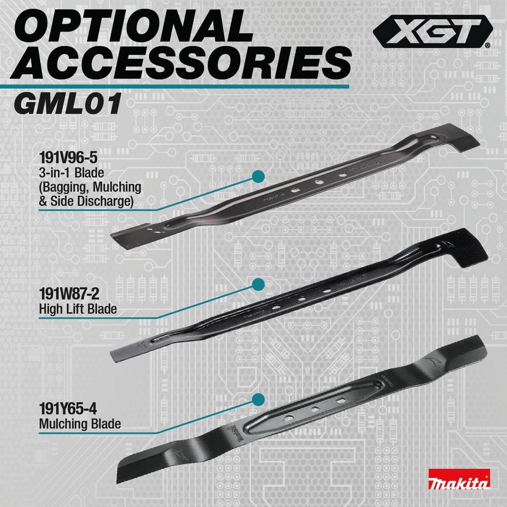 Makita 40V max XGT Brushless Cordless 21 in. Walk Behind Self-Propelled Commercial Lawn Mower (Tool Only)