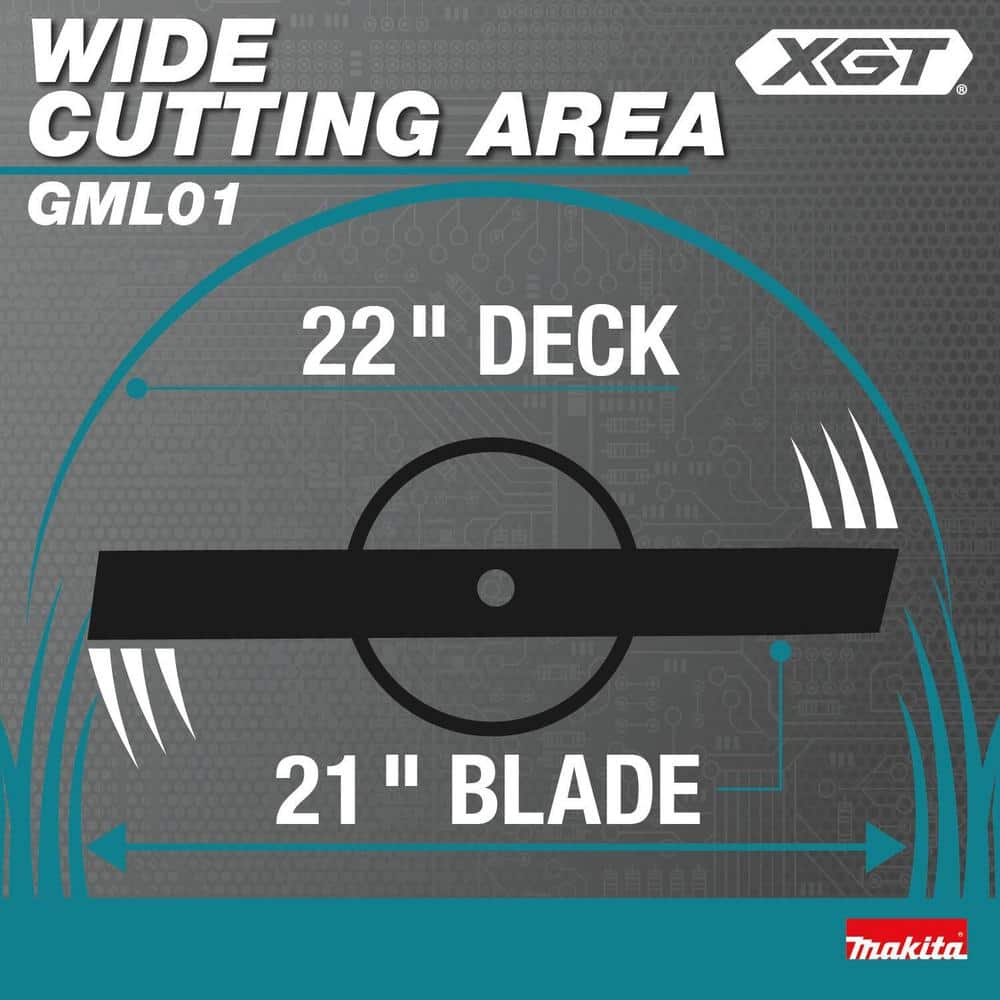 Makita 40V max XGT Brushless Cordless 21 in. Walk Behind Self-Propelled Commercial Lawn Mower (Tool Only)