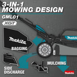 Makita 40V max XGT Brushless Cordless 21 in. Walk Behind Self-Propelled Commercial Lawn Mower (Tool Only)