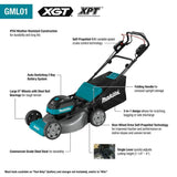 Makita 40V max XGT Brushless Cordless 21 in. Walk Behind Self-Propelled Commercial Lawn Mower (Tool Only)
