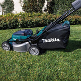 Makita 18 in. 18V X2 (36V) LXT Walk Behind Self Propelled Lawn Mower Kit w/4 Batteries(5.0 Ah) with 18V X2 (36V) LXT Blower