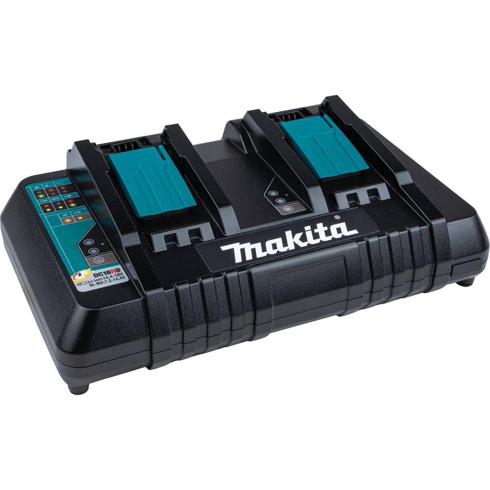 Makita 21 in. 18V X2 (36V) LXT Lithium-Ion Cordless Walk Behind Self Propelled Lawn Mower Kit with 4 Batteries (5.0 Ah)