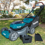 Makita 18V X2 (36V) LXT Cordless 21 in. Self-Propelled Commercial Lawn Mower, 4 Batteries (5.0Ah) & 13 in. String Trimmer