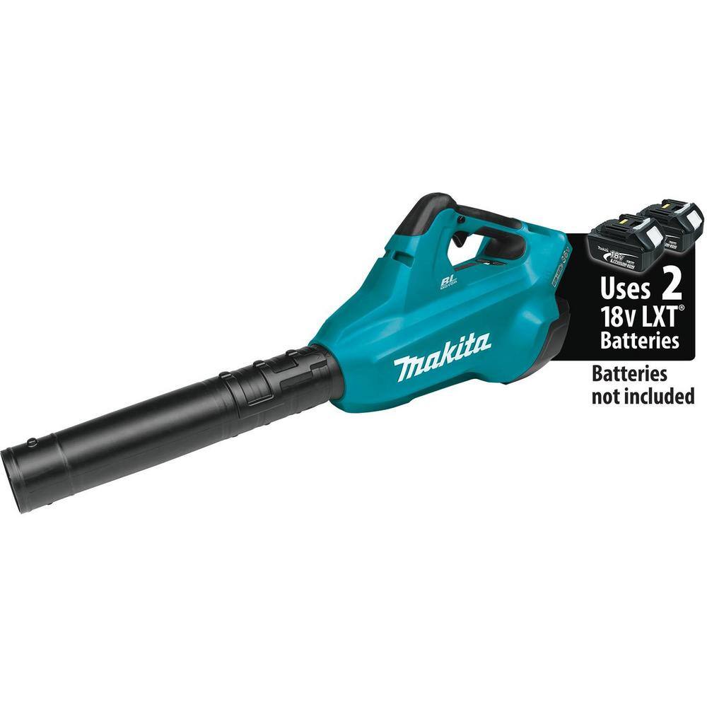 Makita 21 in. 18V X2 (36V) LXT Brushless Walk Behind Self-Propelled Lawn Mower Kit (5.0Ah) with 18V X2 (36V) LXT Blower