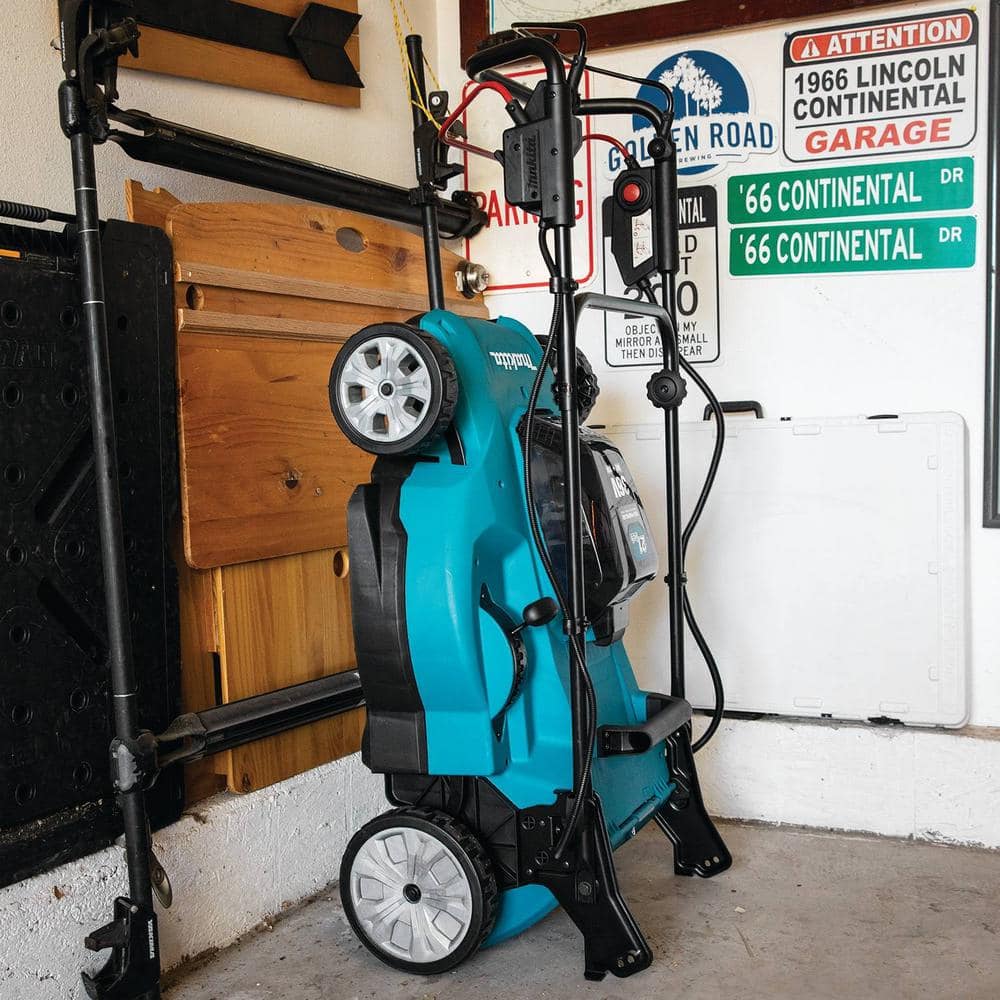Makita 18V X2 (36V) LXT Lithium-Ion Cordless 21 in. Walk Behind Self-Propelled Lawn Mower Kit w/4 Batteries (5.0Ah)
