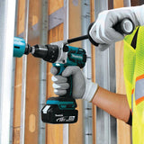 Makita 18-Volt LXT Brushless 1/2 in. Cordless Hammer Drill Kit with (2) 4.0Ah Batteries, Rapid Charger and Hard Case (XPH07MB)