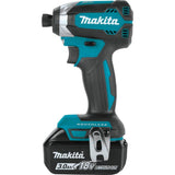 Makita 18V LXT Lithium‑Ion Brushless Cordless Impact Driver Kit with (1) 3.0Ah Battery