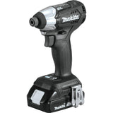 Makita 18V LXT Lithium‑Ion Sub‑Compact Brushless Cordless Impact Driver Kit with (1) 2.0Ah Battery, Charger and Bag
