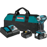 Makita 18V LXT 5.0Ah Brushless Cordless Impact Driver Kit with Quick-Shift Mode, 4-Speed (XDT16T)