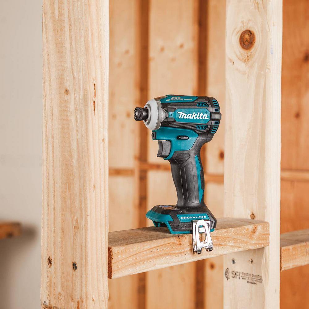 Makita 18V LXT Lithium‑Ion Brushless Cordless Quick‑Shift Mode 4‑Speed Impact Driver, Tool Only (XDT16Z)