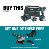 Makita 40V max XGT Brushless Cordless 4-Speed Mid-Torque 1/2 in. Impact Wrench Kit w/Detent Anvil, 2.5Ah