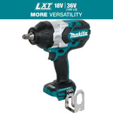 Makita 18V LXT High-Torque 1/2 in Sq. Drive Impact Wrench with bonus 18V 4.0Ah LXT Lithium-Ion Battery and Charger Starter Pack