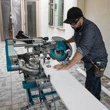Makita 40V max XGT Brushless Cordless 12 in. Dual-Bevel Sliding Compound Miter Saw Kit, AWS Capable (4.0Ah)