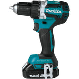 Makita 18V LXT Lithium‑Ion Compact Brushless Cordless 1/2 in. Driver‑Drill Kit with (2) 2.0Ah Batteries, Charger, Hard Case