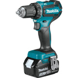 Makita 18V LXT Lithium‑Ion Brushless Cordless 1/2 in. Driver‑Drill Kit (3.0Ah, XFD131)