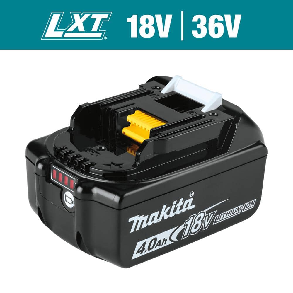 Makita 18V LXT Lithium-Ion Battery and Charger Starter Pack (4.0Ah) with bonus 18V LXT Lithium-Ion Cordless Recipro Saw