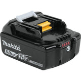 Makita 18V 5.0Ah LXT Lithium‑Ion Battery and Rapid Charger Starter Pack (BL1850B + DC18RC)