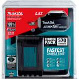 Makita 18V 5.0Ah LXT Lithium‑Ion Battery and Rapid Charger Starter Pack (BL1850B + DC18RC)