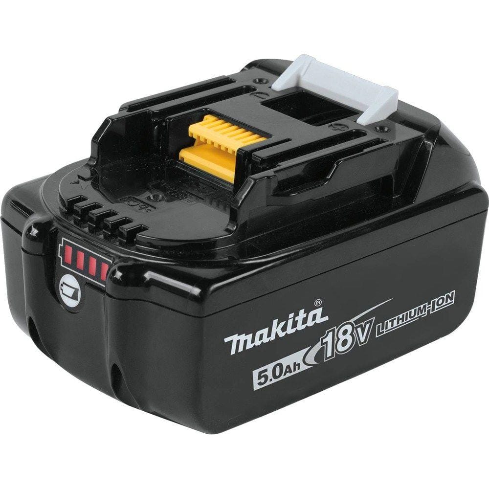Makita 18V 5.0Ah LXT Lithium‑Ion Battery and Rapid Charger Starter Pack (BL1850B + DC18RC)