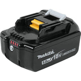 Makita 18V 5.0Ah LXT Lithium‑Ion Battery and Rapid Charger Starter Pack (BL1850B + DC18RC)